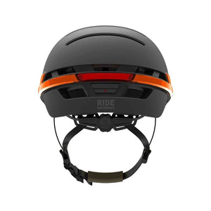LIVALL BH51M Smart Urban Helmet Graphite Black rear view