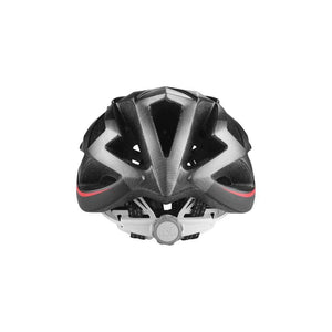 LIVALL BH62 Smart cycling helmet rear view - Matte with black & red color
