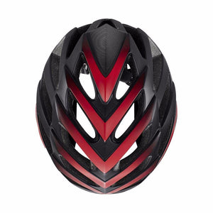 LIVALL BH62 Smart cycling helmet upper view - Matte with black & red color