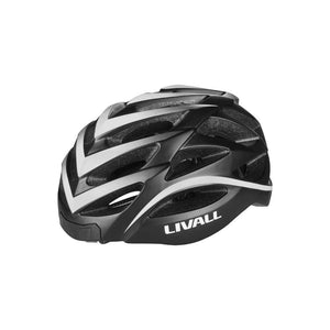 LIVALL BH62 Smart cycling helmet left view - Matte with black & white color