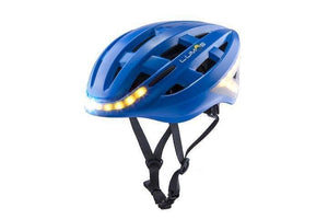 Lumos Helmet Blue Lumos Kickstart Bicycle Helmet
