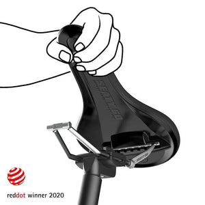 SeatyGo Dynamic - Black saddle quick removal