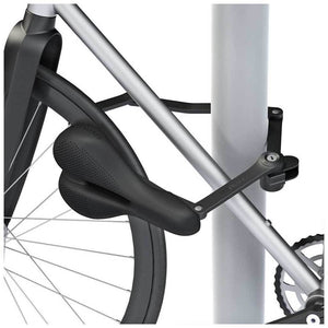 Seatylock Trekking - Black - Locked on frame