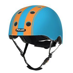 Bicycle Helmet Urban Active MELON - Double Orange Blue