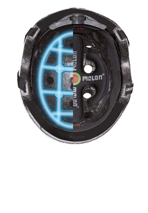 High impact protection due to EPS foam MELON Helmet