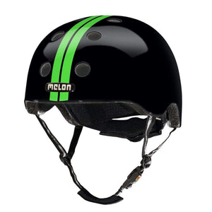 Bicycle Helmet Urban Active MELON - Straight Green Black